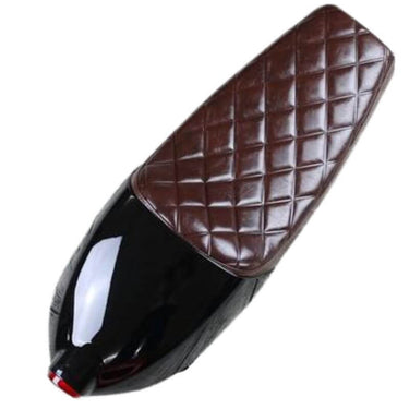 SELLE CAFÉ RACER VINTAGE AVEC COQUE ARRIÈRE ET FEU INTÉGRÉ